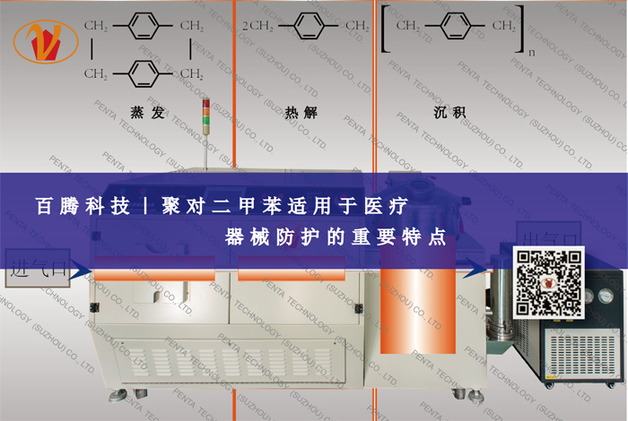 百騰科技┃聚對二甲苯適用于醫(yī)療器械防護(hù)的重要特點(diǎn)